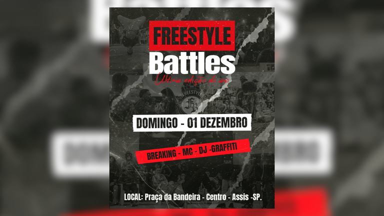 1º de dezembro: “Encontro de Hip Hop” em Assis movimenta a cultura urbana