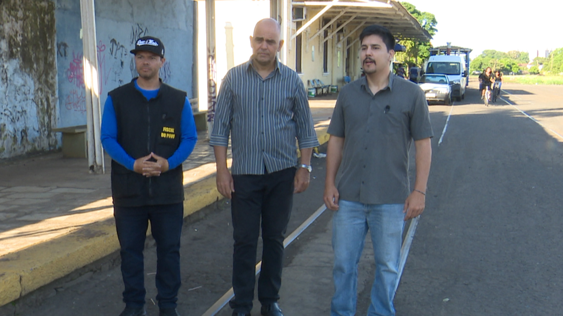 Vereadores visitam o Terminal Urbano de Ônibus