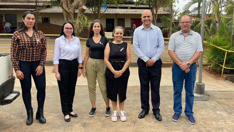 Presidente da Câmara de Assis visita equipe de gestão interina do Abrigo a Idosos de Assis